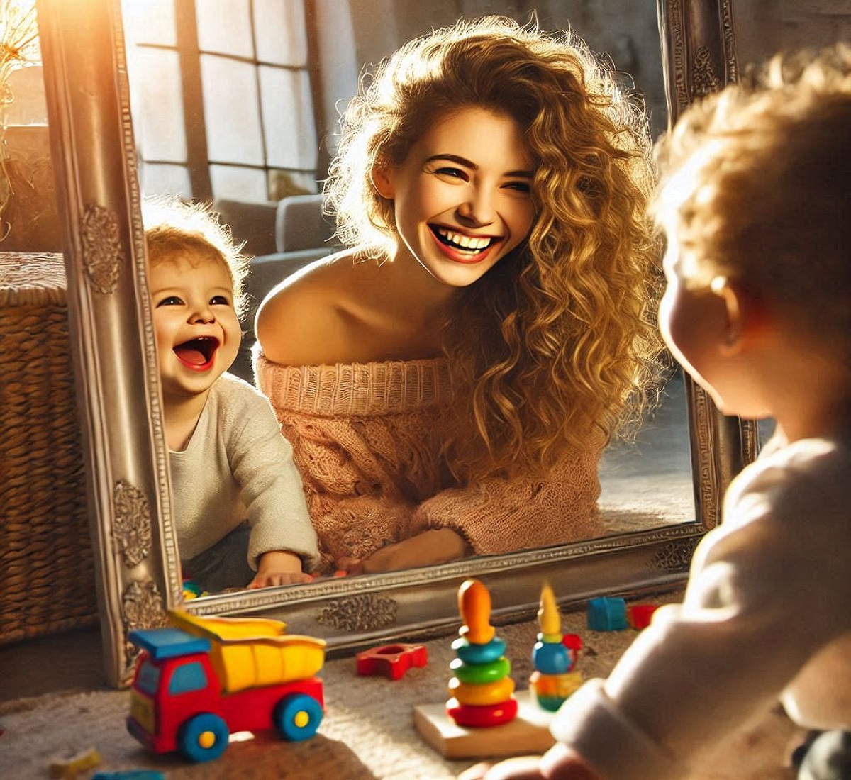 نقش آینه ای مادر و خانواده در رشد کودک