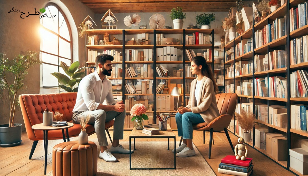 یک پژوهشگر روانشناسی عمومی در حال مطالعه و بررسی رفتارهای انسانی