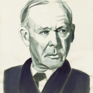 در این عکسبزای اندوه و سوگواری پرتره‌ای از جان بالبی، بنیان‌گذار نظریه دلبستگی، که با نگاهی ژرف و اندوهناک، مفاهیم سوگ، فقدان و پیوندهای گسسته را تداعی می‌کند.